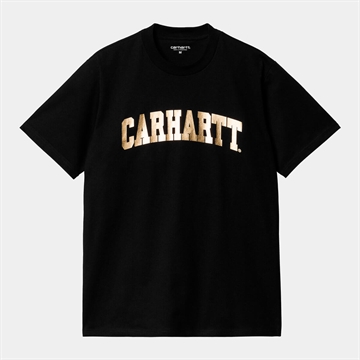 Carhartt WIP T-shirt University Black/Gold